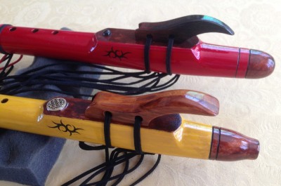 eaglewing native american-style colored flutes